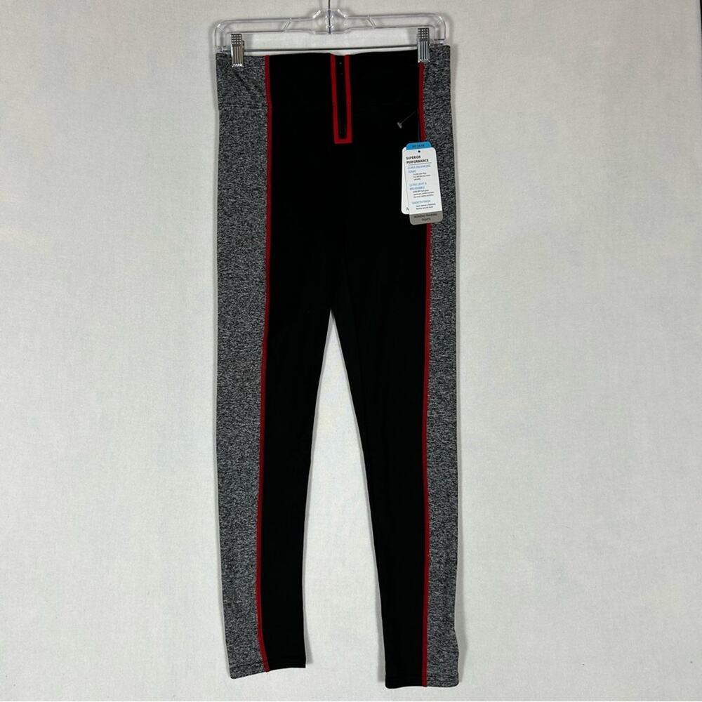 Therapy Performance NWT Leggings Women’s M Ever Dry Tech Mid Rise Side Stripe